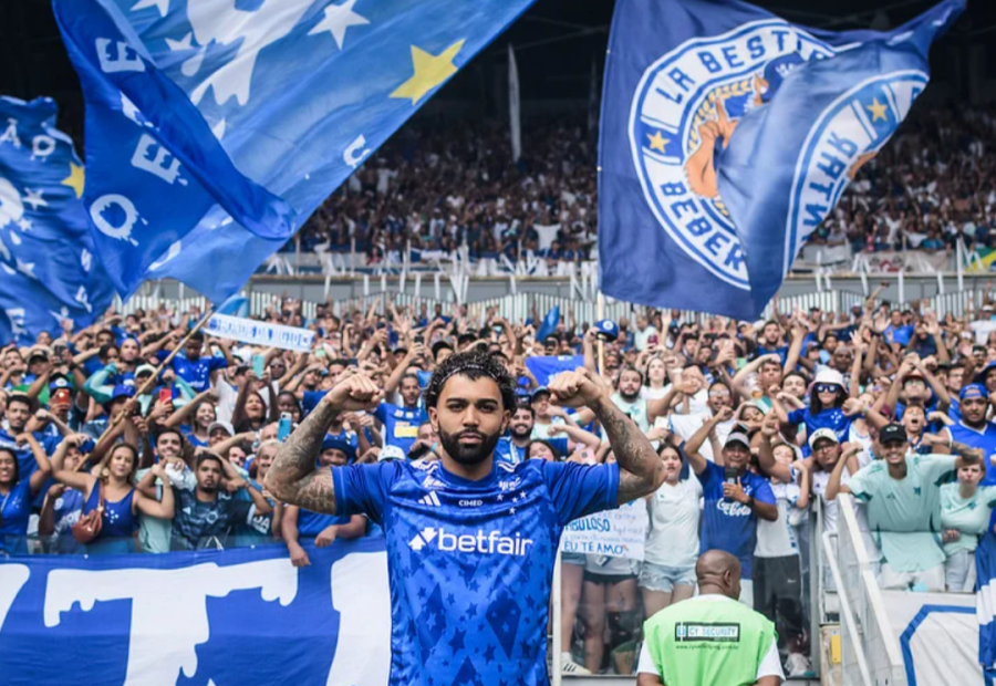 Cruzeiro apresenta Gabigol, Dudu e mais reforços